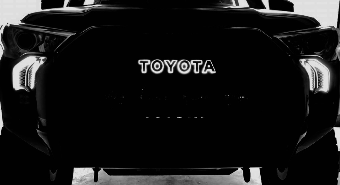 Custom Toyota 4runner Led Backlit Trd Pro Grill Letters Harmon Customs