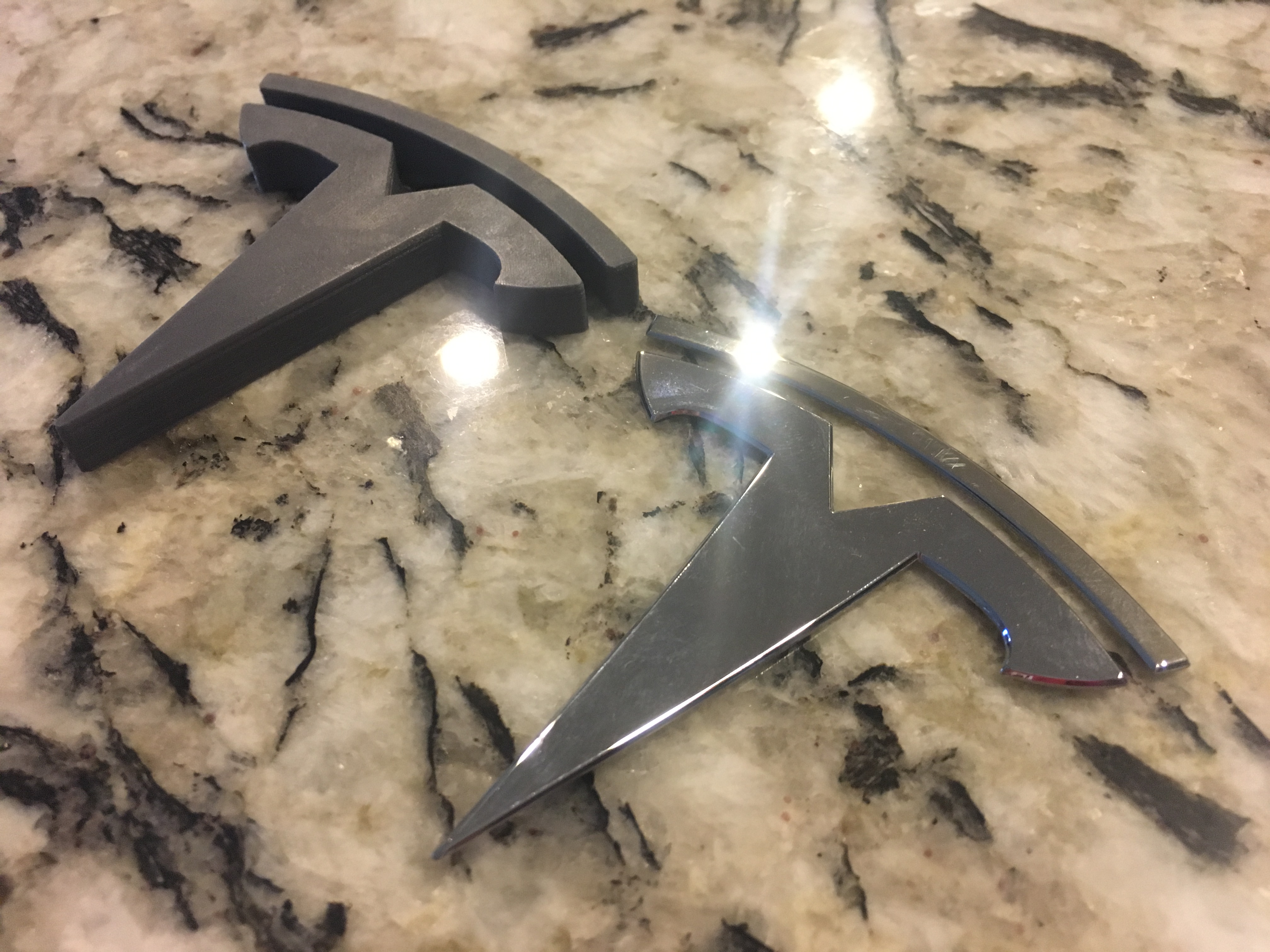 Custom LED Backlit Tesla Model 3 Trunk Emblem – Harmon Customs